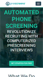 Mobile Screenshot of prescreenr.com